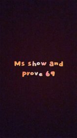 Ms show and prove 69 profile avatar